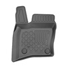 Tapis de sol en TPE adapté pour Land Rover Defender 90 (L663) SUV (01.2020-....) - tapis de voiture - noir
