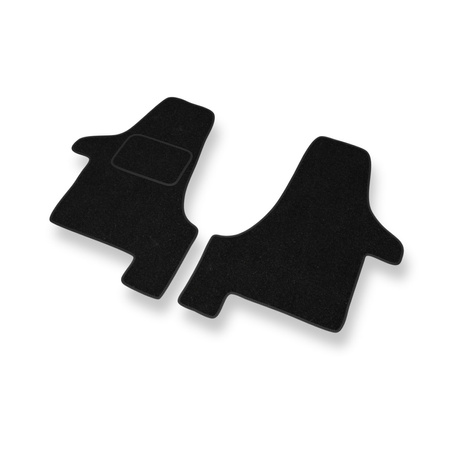 Tapis de Sol Feutres adapté pour Volkswagen Transporter T5 (2003-2015) - tapis de voiture - noir