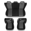 Housses de siège adaptées pour Dacia Dokker (2012-2019) - housse siege voiture universelles - couverture siege - S-G2