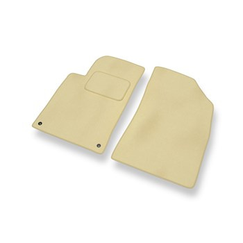 Tapis de Sol Velours adapté pour Peugeot 508 (2011-2017) - Premium tapis de voiture - beige