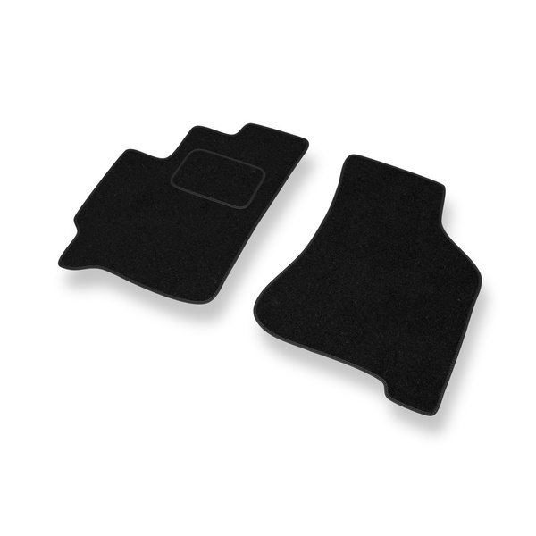 Tapis de Sol Feutres adapté pour Kia Carens II Monospace (2002-2006) - tapis de voiture - noir