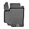 Kit tapis de coffre et tapis de voiture TPE pour: Suzuki SX4 II S-Cross Crossover (09.2013-2019) - à tous les étages du plancher de coffre amovible