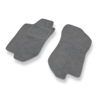 Tapis de Sol Velours adapté pour Alfa Romeo 145 I (1994-2001) - Premium tapis de voiture - gris