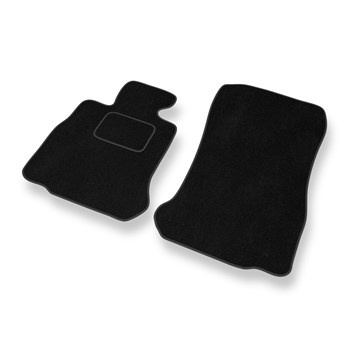 Tapis de Sol Velours adapté pour BMW 6 M6 F13 (2012-2018) - Premium tapis de voiture - noir