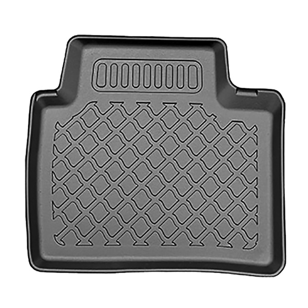 Tapis de sol en TPE adapté pour Peugeot 408 SUV (10.2022-....) - aussi pour Plug-in Hybrid - tapis de voiture - noir