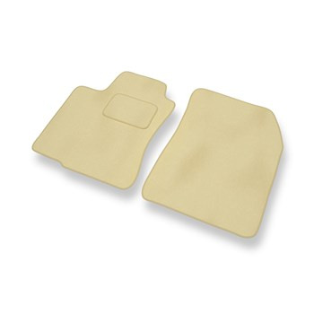 Tapis de Sol Velours adapté pour Mazda 323 V (1994-1998) - Premium tapis de voiture - beige