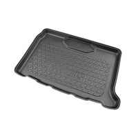 Tapis de coffre adapté pour DS 3 Crossback SUV (04.2019-....) - bac de coffre - protection de coffre voiture - avec caisson de graves (subwoofer)