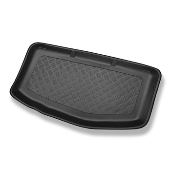 Tapis de coffre adapté pour Kia Picanto II TA Hayon (04.2011-03.2017) - bac de coffre - protection de coffre voiture