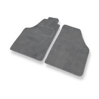 Tapis de Sol Velours adapté pour Lancia Musa (2004-2011) - Premium tapis de voiture - gris