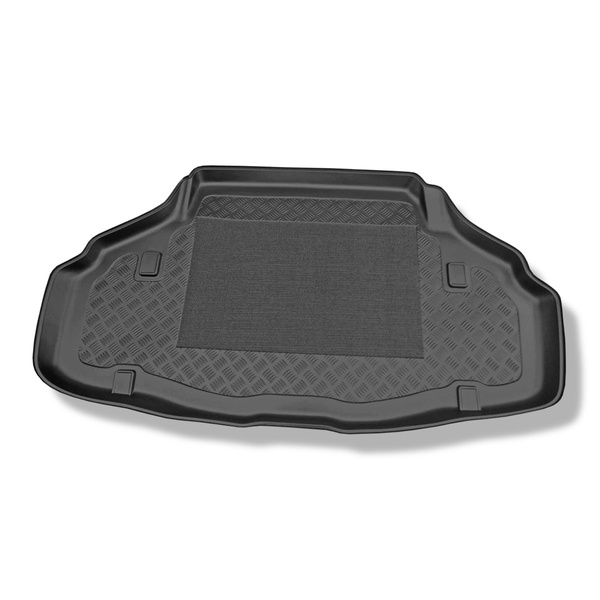 Tapis de coffre adapté pour Lexus LS IV XF40 460 Berline (2005-10.2017) - bac de coffre - protection de coffre voiture - banquette arrière non rabattable ; non pour les versions hybrides 600h