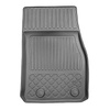 Tapis de sol en TPE adapté pour BMW 4 F36 Gran Coupé (07.2014-10.2021) - sans X-drive - tapis de voiture - noir