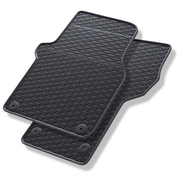 Tapis de sol en caoutchouc adapté pour Man TGE (2017-....) - tapis de voiture - noir