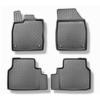Tapis de sol en TPE adapté pour Skoda Enyaq iV SUV, Coupé (04.2021-....) - tapis