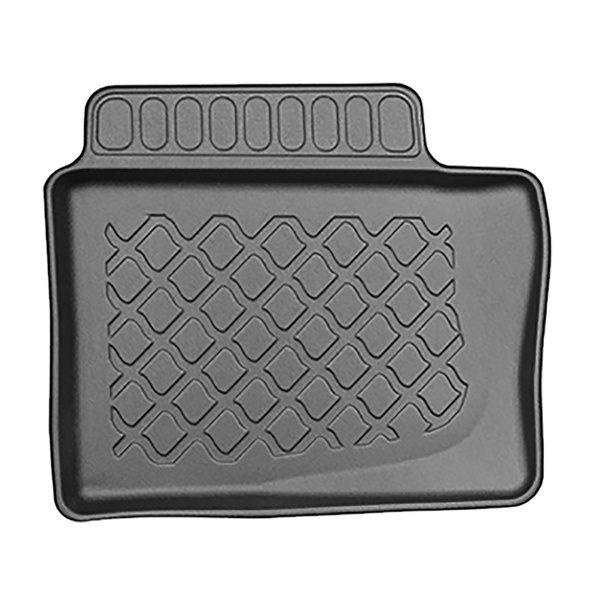 Tapis de sol en TPE adapté pour Dacia Spring BBG SUV (03.2021-2024) - tapis de voiture - noir