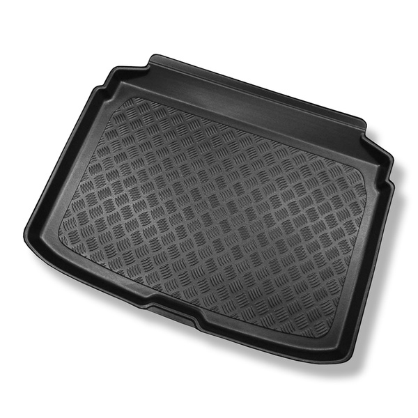 Tapis de coffre adapté pour Audi A3 8V Hayon, Sportback (08.2012-03.2020) - bac de coffre - protection de coffre voiture - sur le coffre inférieur et supérieur; non pour e-tron
