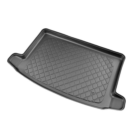 Tapis de coffre adapté pour Nissan Juke II F16 Crossover (09.2019-....) - bac de coffre - protection de coffre voiture - coffre supérieur; modèles avec plancher amovible du coffre; non pour version hybride