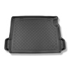 Tapis de coffre adapté pour BMW X3 G01 Plug-in Hybrid SAV (01.2020-....) - bac de coffre - protection de coffre voiture - la cavité gauche et / ou droite peut ètre coupée