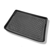 Tapis de coffre adapté pour Citroen C3 Aircross II SUV (11.2017-....) - bac de coffre - protection de coffre voiture - coffre supérieur ; modèles avec plancher amovible du coffre (Flex Floor)