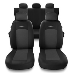 Housses de siège adaptées pour Audi A6 C4, C5, C6, C7, C8 (1994-....) - housse siege voiture universelles - couverture siege - S-G1