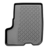 Tapis de sol en TPE adapté pour Dacia Sandero II Stepway Crossover (12.2012-12.2020) - tapis de voiture - noir
