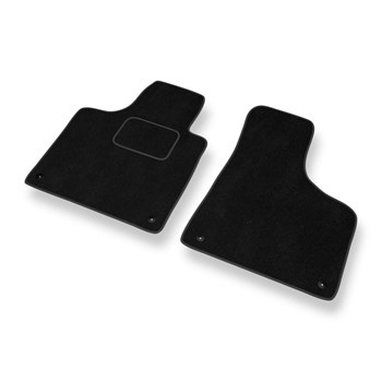 Tapis de Sol Velours adapté pour Audi A3 II 8P (2003-2012) - Premium tapis de voiture - noir