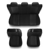 Housses de siège adaptées pour BMW X3 E83, F25, G01 (2003-2019) - housse siege voiture universelles - couverture siege - MD-1