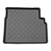 Tapis de sol en TPE adapté pour MG ZS SUV (06.2022-08.2024) - tapis de voiture - noir