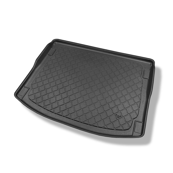 Tapis de coffre adapté pour Suzuki SX4 II S-Cross Crossover (09.2013-2019) - bac de coffre - protection de coffre voiture - sur tous les niveaux du plancher amovible du coffre