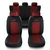 Housses de siège adaptées pour BMW X2 F39, U10 (2017-....) - housse siege voiture universelles - couverture siege - S-RD