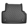 Tapis de sol en TPE adapté pour Audi A4 B9 Avant (12.2015-10.2022) - aussi pour la version Quattro - tapis de voiture - noir