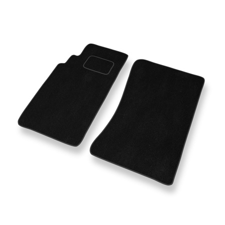 Tapis de Sol Velours adapté pour Mazda MX-5 II (1998-2005) - Premium tapis de voiture - noir