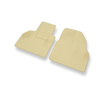 Tapis de Sol Velours adapté pour Renault Kangoo II (2012-2021) - Premium tapis de voiture - beige