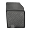Tapis de sol en TPE adapté pour Suzuki Vitara Mild Hybrid SUV (01.2020-....) - tapis de voiture - noir