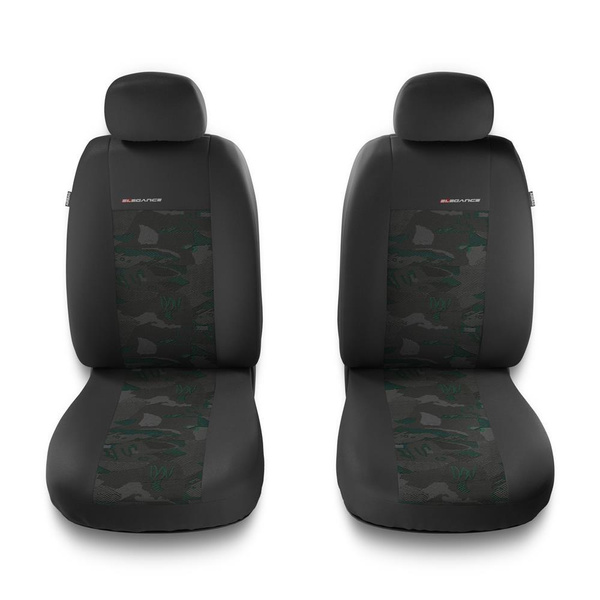 Housses de siège adaptées pour Jeep Renegade (2014-....) - housse siege voiture universelles - couverture siege - 2UNE-GR