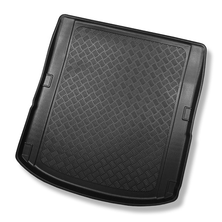 Tapis de coffre adapté pour Audi A4 B9 Berline (11.2015-....) - bac de coffre - protection de coffre voiture - aussi pour la version Quattro