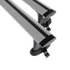 Barres de toit en aluminium adapté pour Renault Arkana SUV (2020-....) - Porte-Bagages de Voiture argent - toit normal