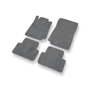 Tapis de Sol Velours adapté pour Mercedes-Benz CLK A208, C208 Coupé (1996-2003) 