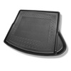 Tapis de coffre adapté pour Mercedes-Benz CLA C117 Shooting Brake (01.2015-08.2019) - bac de coffre - protection de coffre voiture - cavité droite amovible dans les modèles avec filet latéral