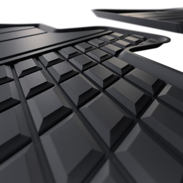 Tapis de sol en TPE adapté pour Cupra Formentor Crossover (2020-....) - tapis de voiture - noir