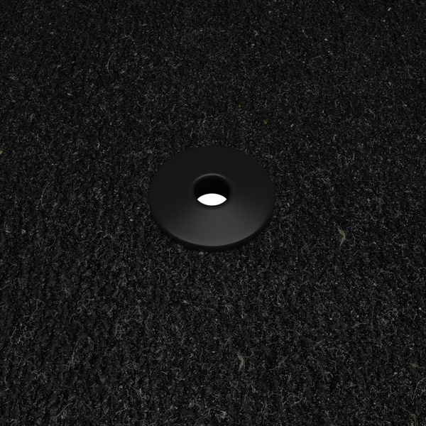 Tapis de Sol Velours adapté pour Dacia Sandero I, II Hayon (2008-2020) - Premium tapis de voiture - noir