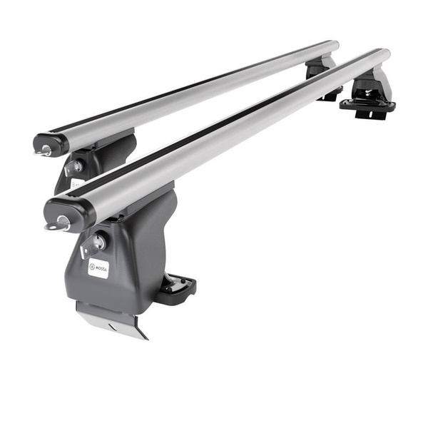 Barres de toit en aluminium adapté pour Citroen DS4 Crossback;Hayon (2016-2018) - Porte-Bagages de Voiture argent - toit normal