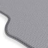 Tapis de Sol Velours adapté pour Alfa Romeo 166 I (1998-2003) - Premium tapis de voiture - gris