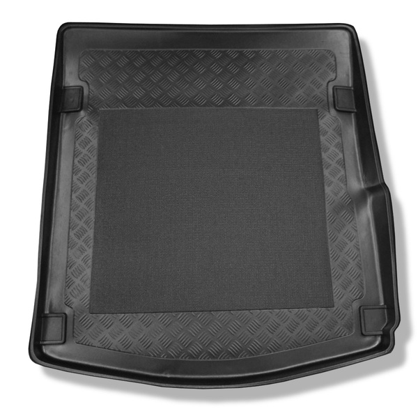Tapis de coffre adapté pour Audi A6 C6 Berline (2004-2011) - bac de coffre - protection de coffre voiture - aussi pour la version Quattro