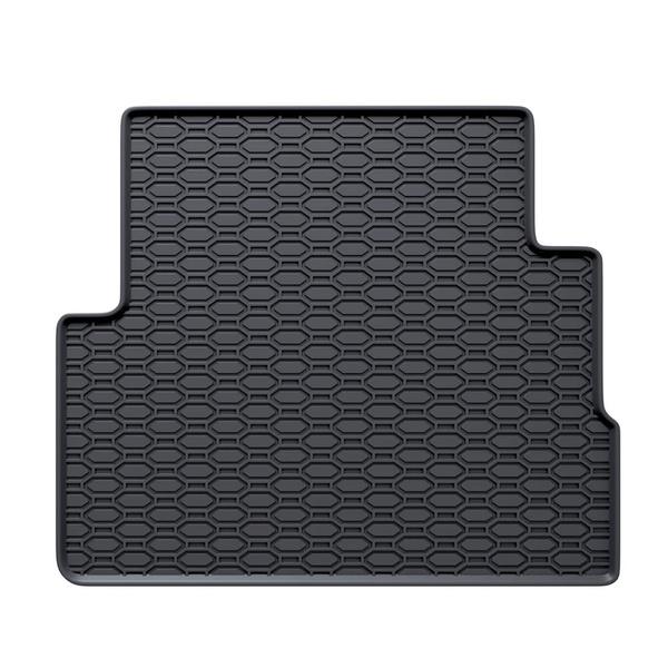 Tapis de sol en caoutchouc adapté pour Ford Kuga II SUV (2012-2019) - tapis de voiture - noir - 4 pcs.