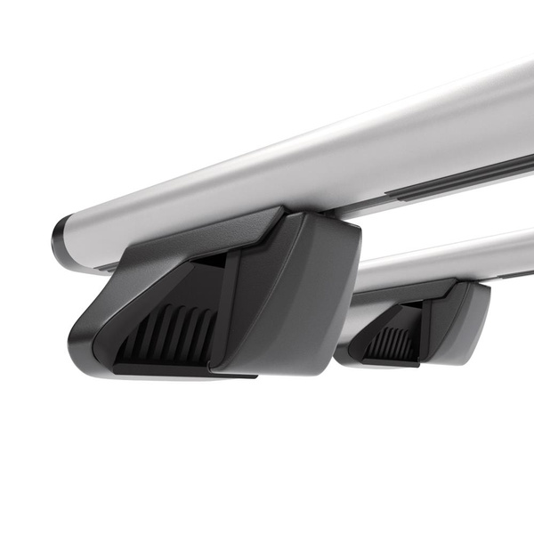 Barres de toit en aluminium adapté pour Chrysler Grand Voyager Monospace (1984-2016) - Porte-Bagages de Voiture argent - rails