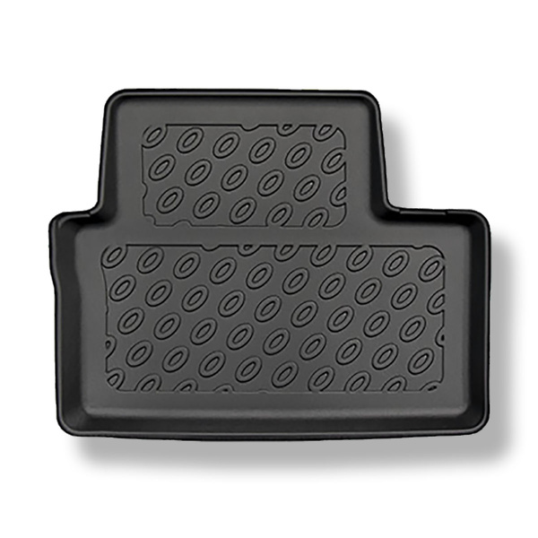 Tapis de sol en TPE adapté pour Mitsubishi Colt VII Hayon (10.2023-....) - aussi pour la version hybride - tapis de voiture - noir