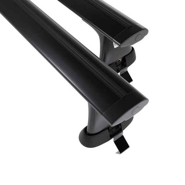 Barres de toit en aluminium adapté pour Ford Mondeo mk V Berline (2014-2022) - Porte-Bagages de Voiture noir - toit normal