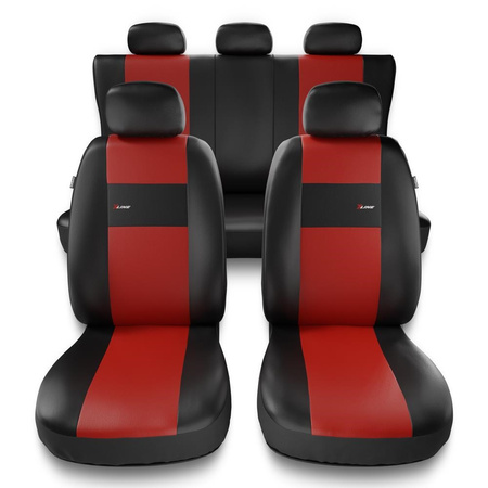 Housses de siège adaptées pour Fiat Doblo I, II, III, IV (2000-2019) - housse siege voiture universelles - couverture siege - XL-RD