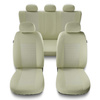 Housses de siège adaptées pour Seat Toledo I, II, III, IV (1991-2019) - housse siege voiture universelles - couverture siege - MD-7