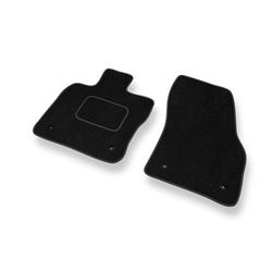 Tapis de Sol Velours adapté pour Audi Q2 SUV (2016-....) - Premium tapis de voiture - noir